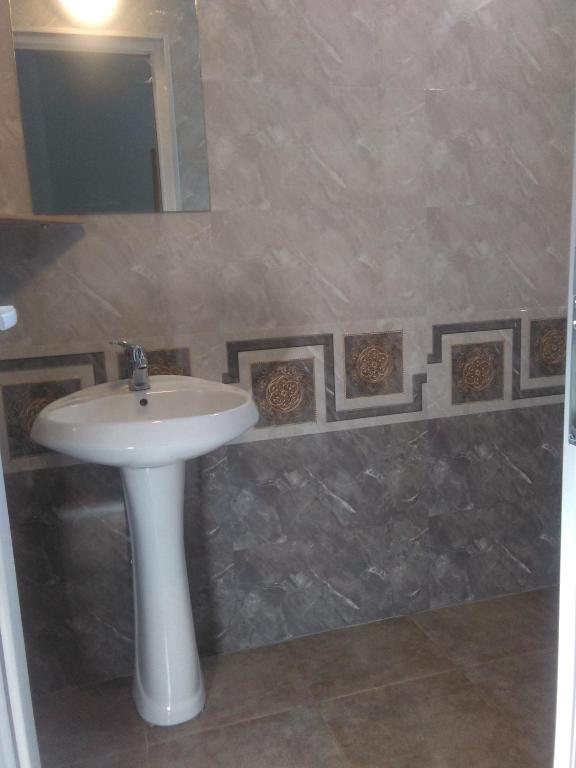 Koupelna v ubytování Str.Agmashenebeli 548