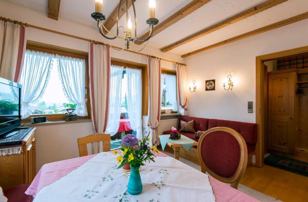 Posezení v ubytování Haus Karoline