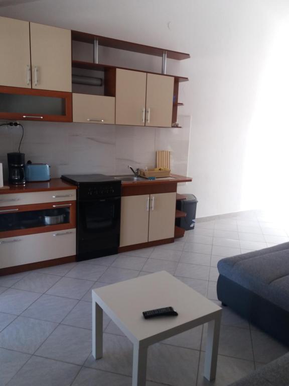 Kuchyň nebo kuchyňský kout v ubytování appartement Juras 1