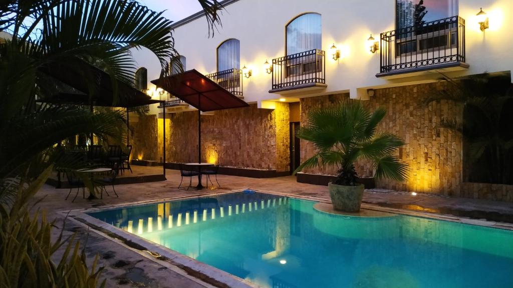 Bazén v ubytování Hotel Dubrovnik nebo v jeho okolí