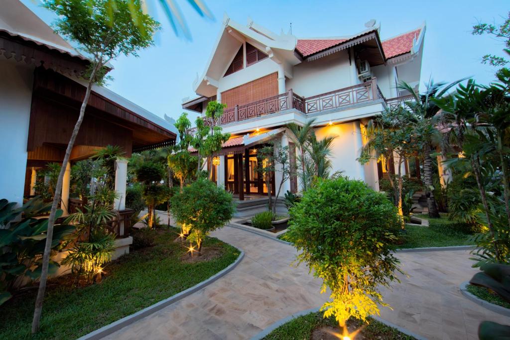 Zahrada ubytování Angkor Privilege Resort & Spa