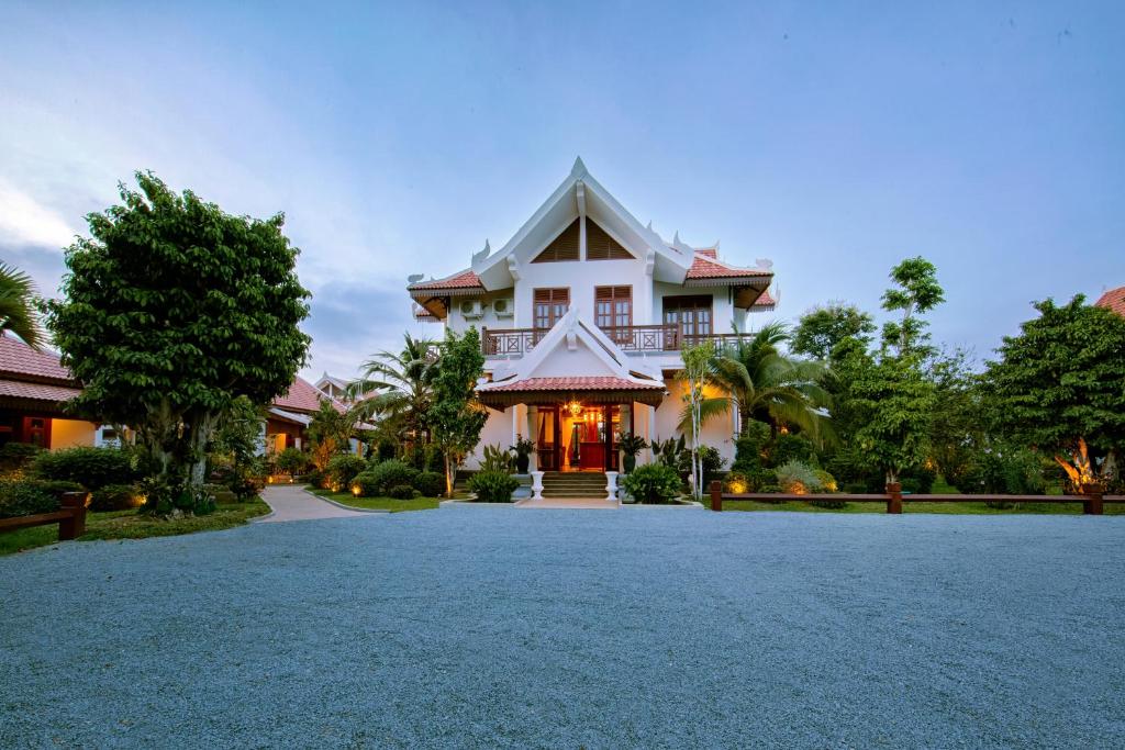 Zahrada ubytování Angkor Privilege Resort & Spa