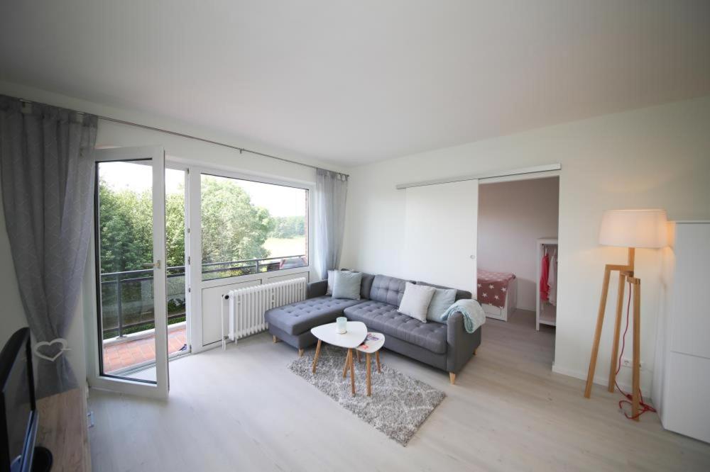 Posezení v ubytování Ferienwohnung Meeresstrand