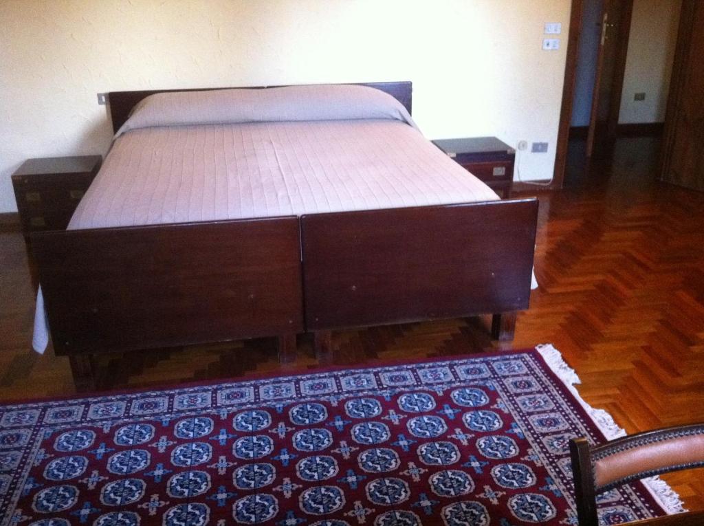 Postel nebo postele na pokoji v ubytování B&B Soiano Del Lago