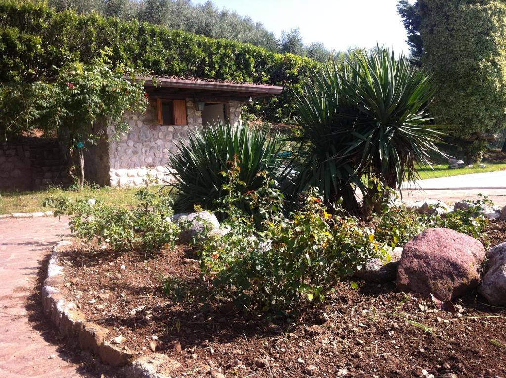 Zahrada ubytování B&B Soiano Del Lago