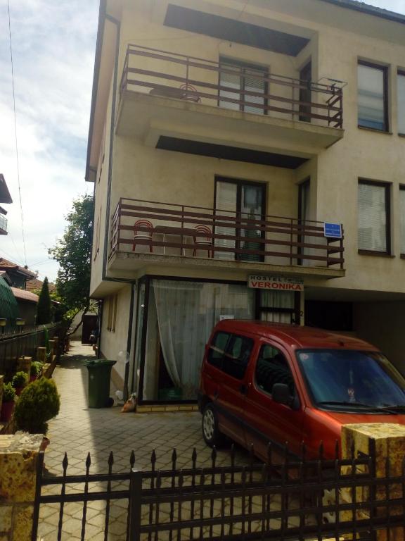 Budova, kde se hostel nachází