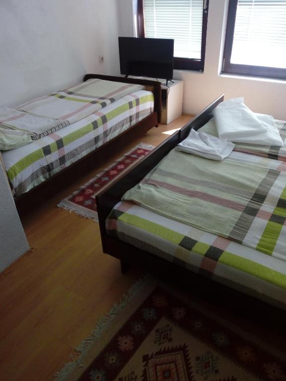 Postel nebo postele na pokoji v ubytování Vila Veronika