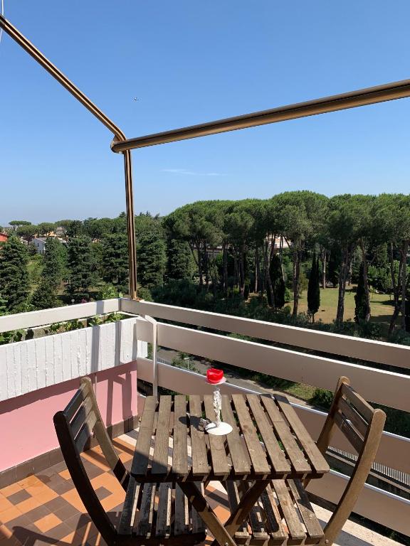 Balkon lub taras w obiekcie Appartamento di Paolo Unicusano