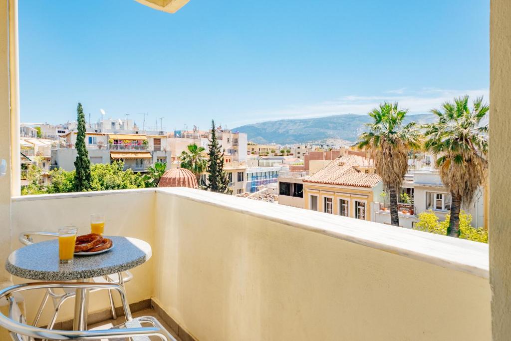 Balkón nebo terasa v ubytování Phaedra Hotel