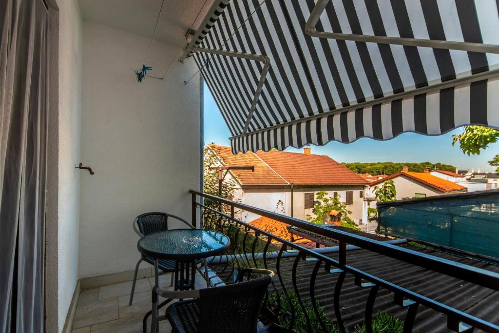 Balkón nebo terasa v ubytování Apartments Mare