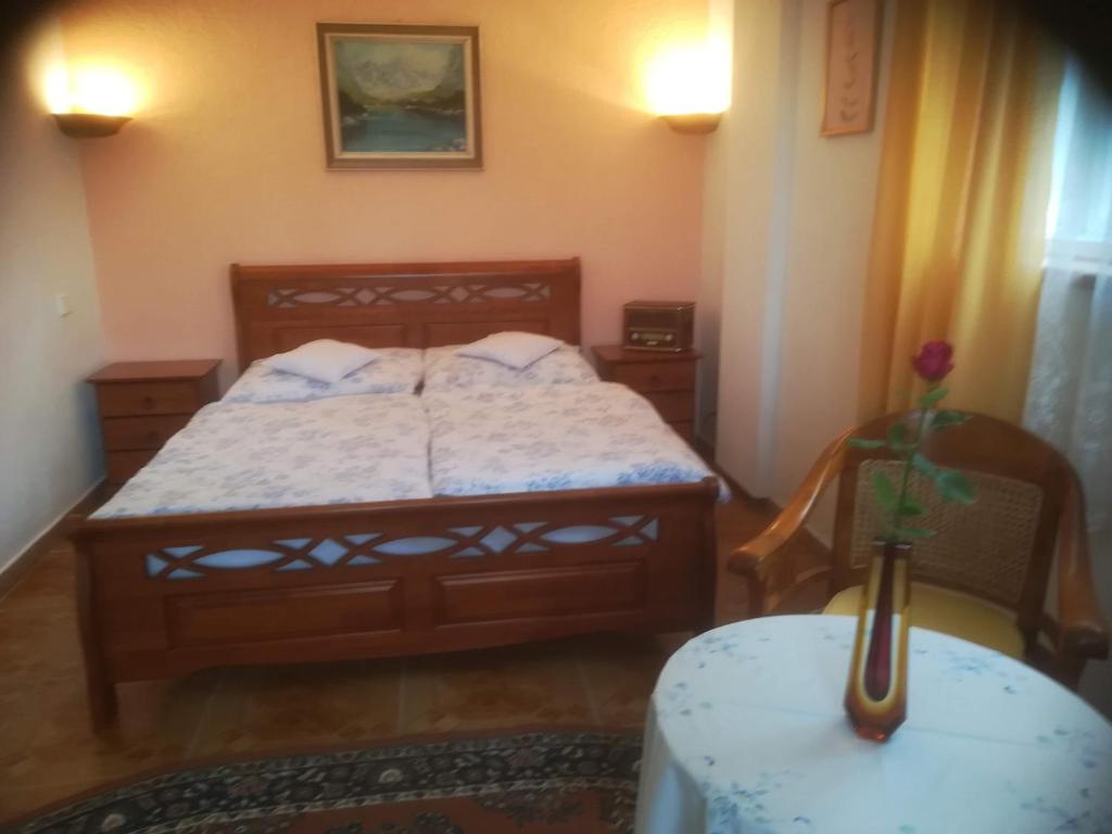 Postel nebo postele na pokoji v ubytování Villa Blanka