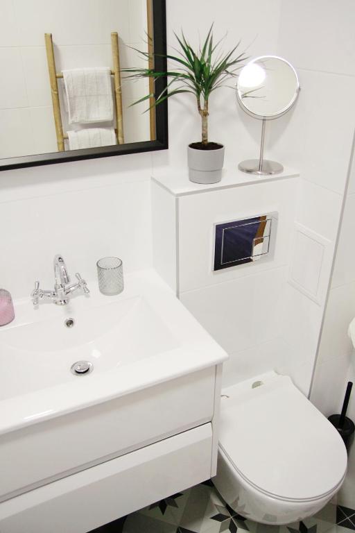 Kúpeľňa v ubytovaní Apartament Flauta
