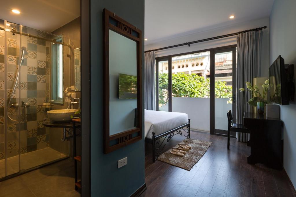 Centraltique Downtown - Bespoke Colonial House Near Hoan Kiem Lake - Uso Diurno (2 Horas) - Estúdio Com Varanda
