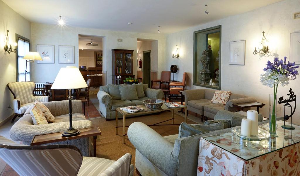 Posezení v ubytování Hotel Boutique Molino del Arco