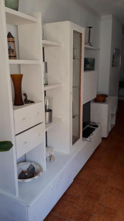 Kuchyň nebo kuchyňský kout v ubytování Apartamento amplio Canary Style, 1 Playa Canteras