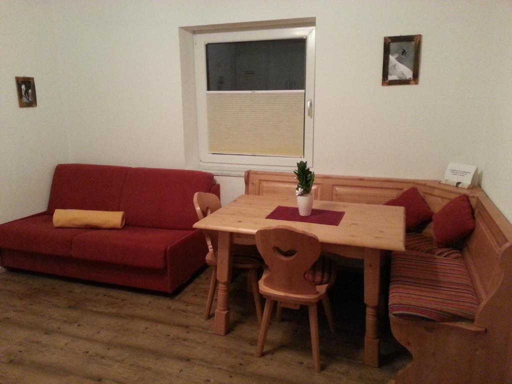 Posezení v ubytování Apartment Sonnbichl
