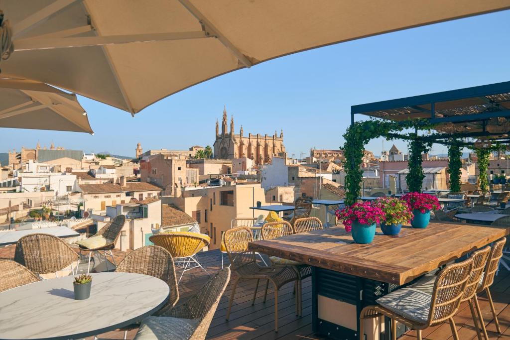 Balkón nebo terasa v ubytování Es Princep - The Leading Hotels of the World