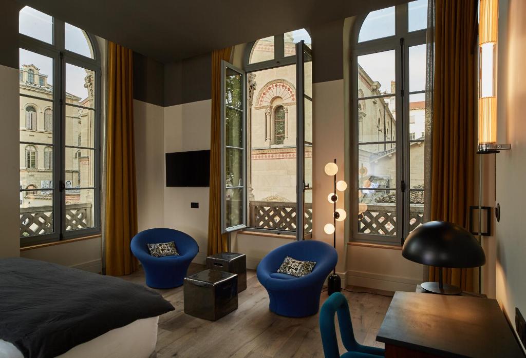 Hôtel de l'Abbaye Lyon - Boutique Hôtel - Resim 4