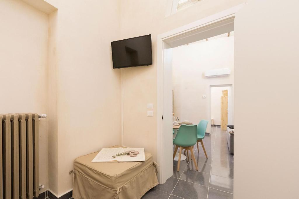 TV a/nebo společenská místnost v ubytování Balbo Suite & Apartment - Lecce Selection
