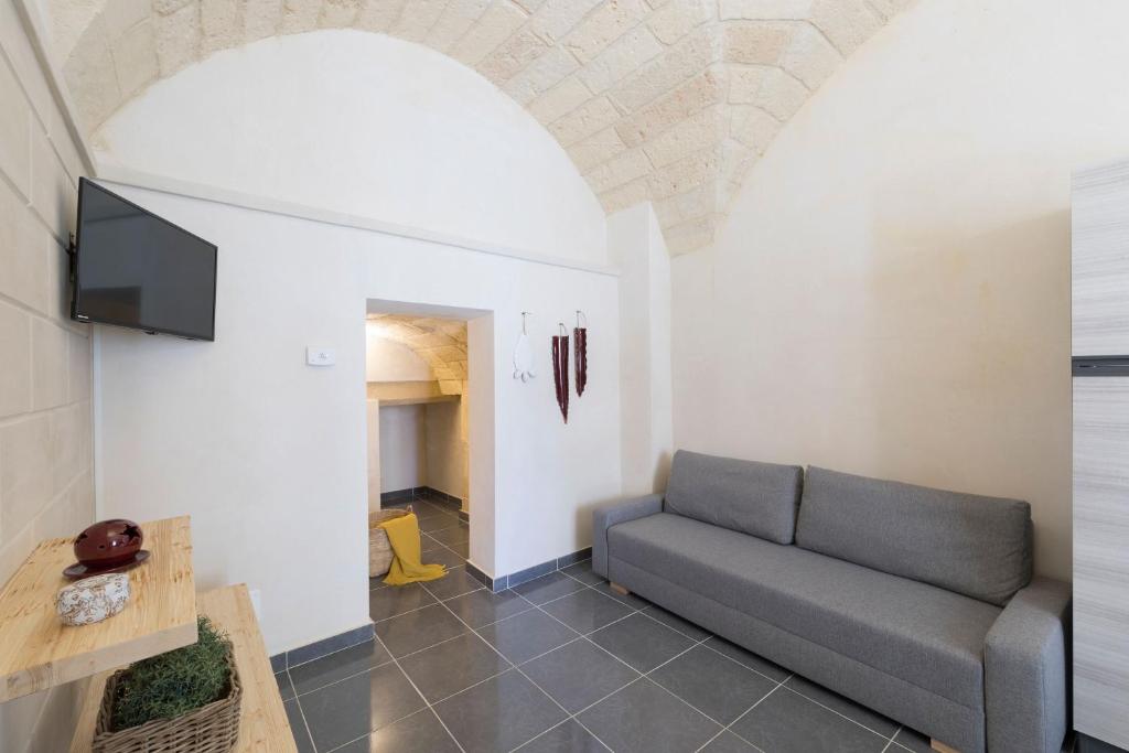 TV a/nebo společenská místnost v ubytování Balbo Suite & Apartment - Lecce Selection