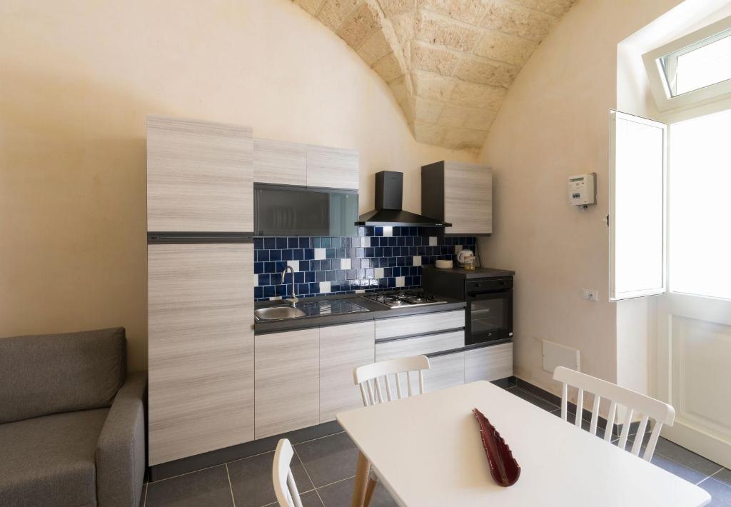 Kuchyň nebo kuchyňský kout v ubytování Balbo Suite & Apartment - Lecce Selection