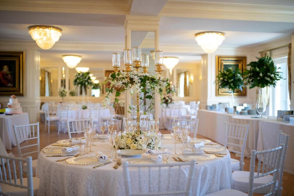 Restaurace v ubytování Villa Strampelli
