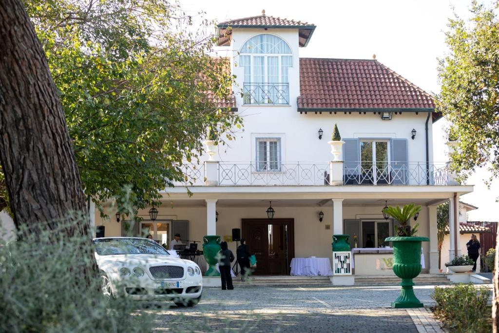 Budova, kde se bed and breakfast nachází