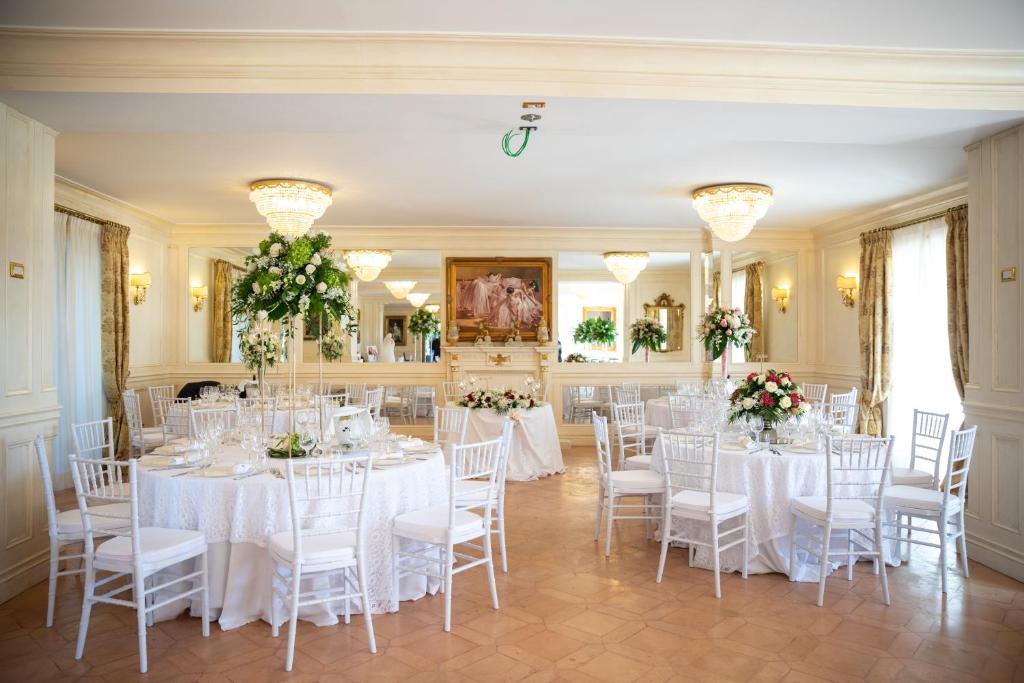Restaurace v ubytování Villa Strampelli