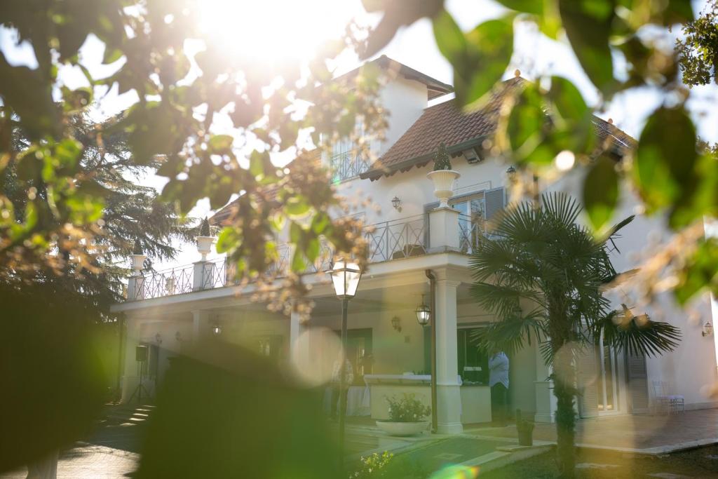 Budova, kde se bed and breakfast nachází