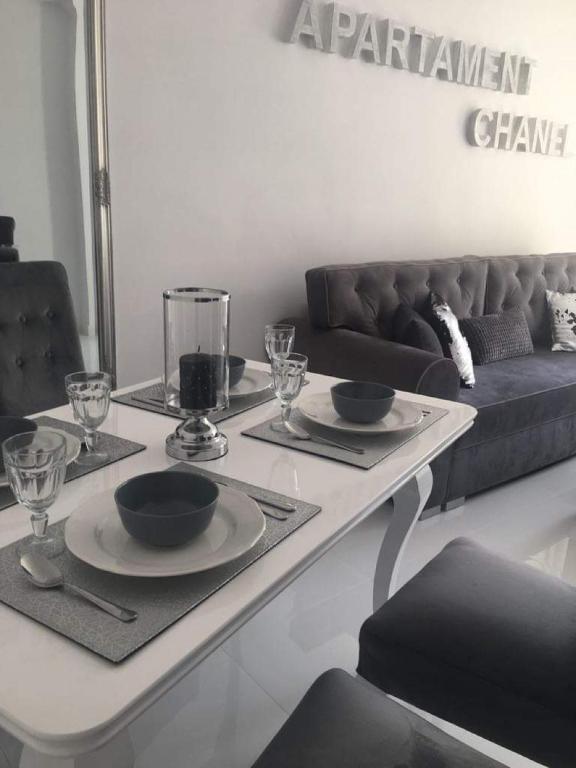 Posedenie v ubytovaní Apartament Chanel Centrum