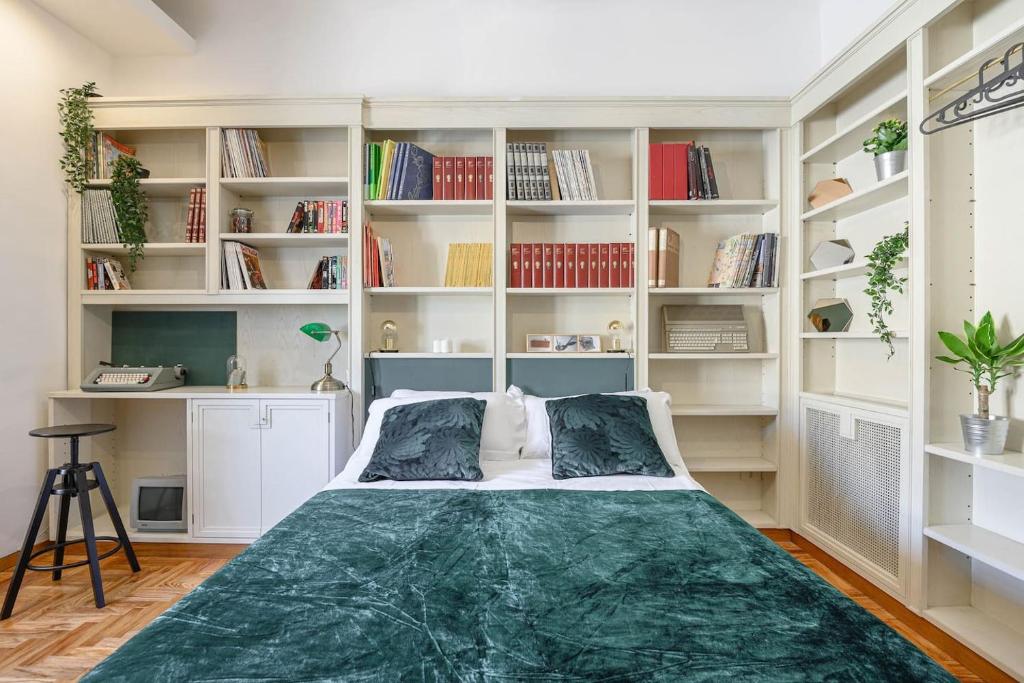 Posteľ alebo postele v izbe v ubytovaní GLAM 50 - Exlusive Penthouse in the Heart of Rome