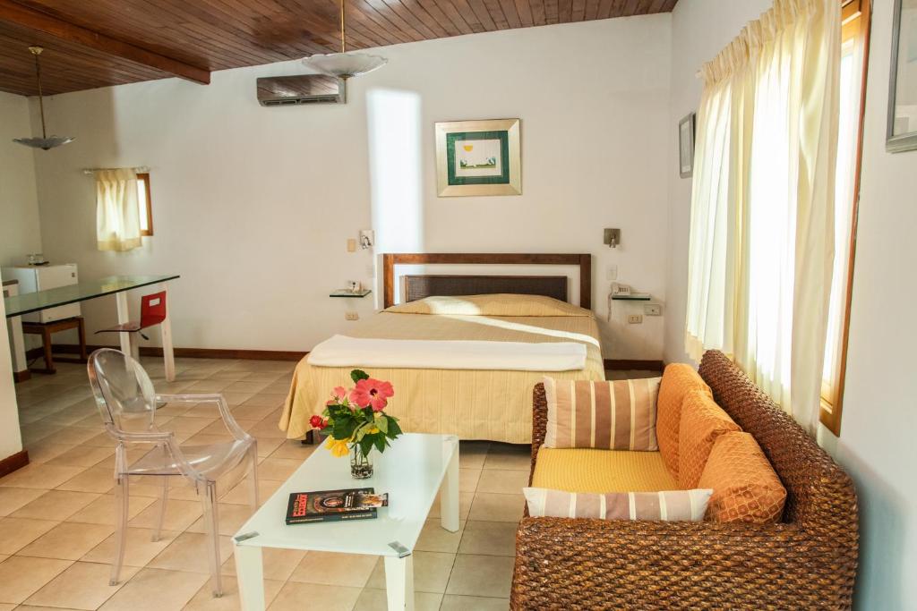 Posezení v ubytování La Casa de Marita