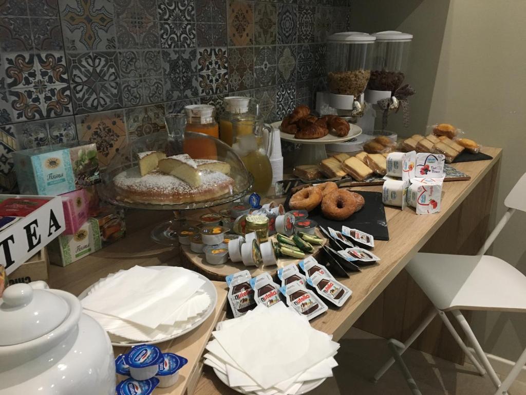 Jedlo v ubytovaní bed & breakfast alebo blízkom okolí