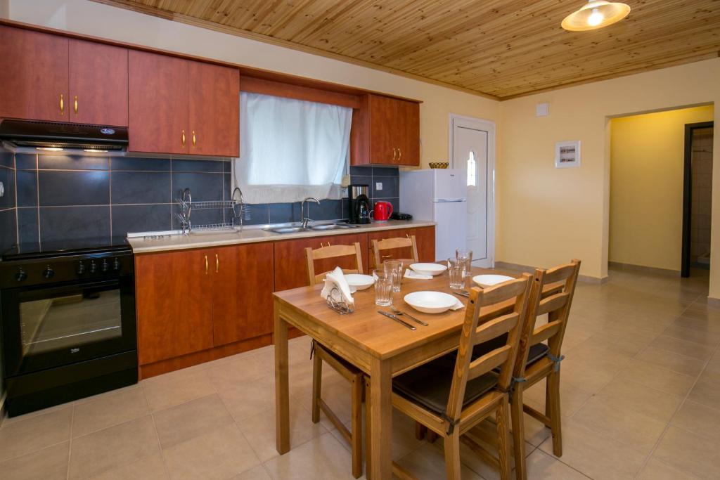 Kuchyň nebo kuchyňský kout v ubytování Grande Apartments