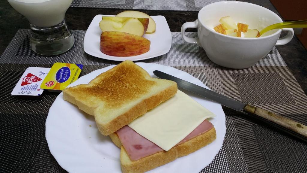 Jídlo v penzionu nebo okolí