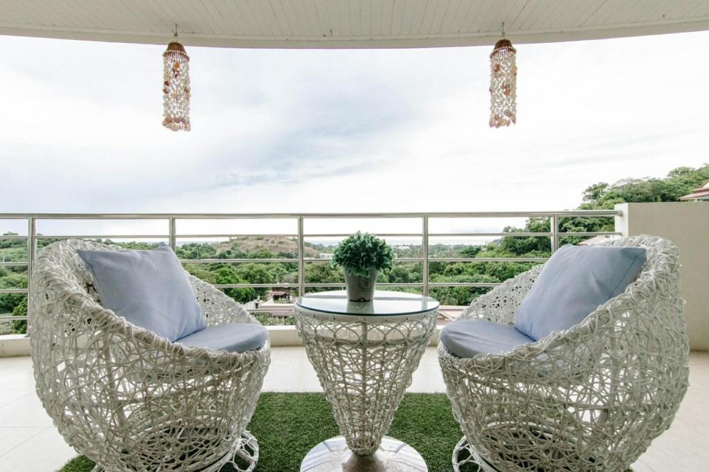 Balkón nebo terasa v ubytování SeaRidge Hua Hin Resort & Poolvilla