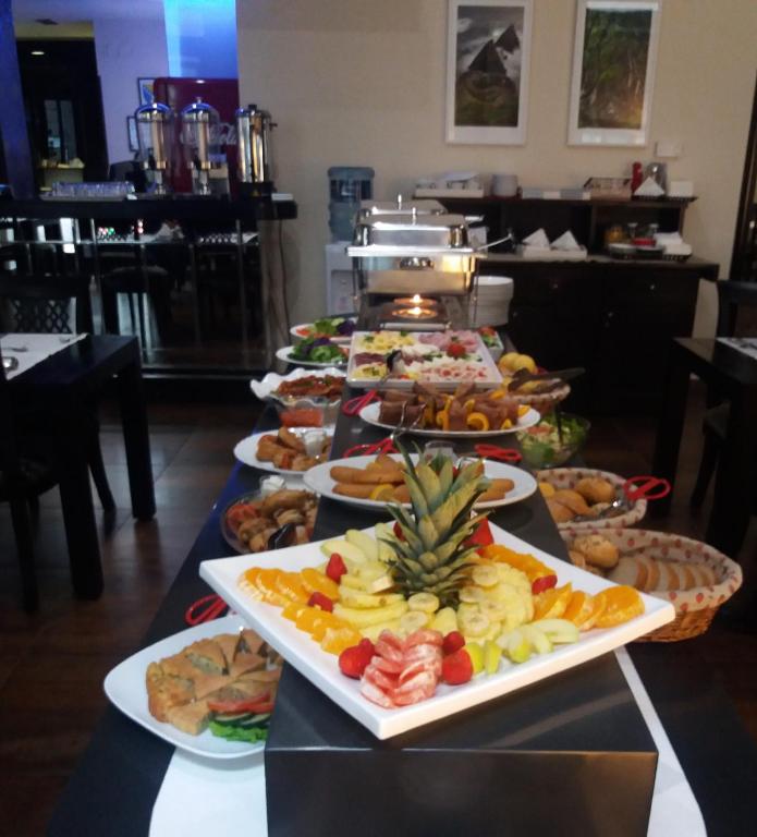 Comida en el hotel o alrededores