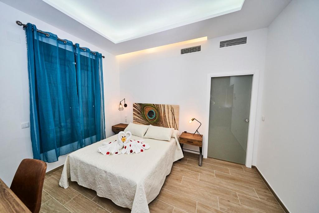 Postel nebo postele na pokoji v ubytování Hotel Bajamar Ancladero Playa