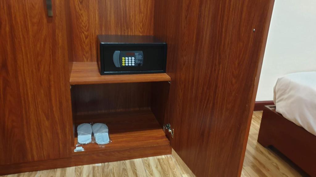 Postel nebo postele na pokoji v ubytování 456 Hotel