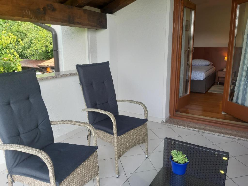Posezení v ubytování Rooms Leban