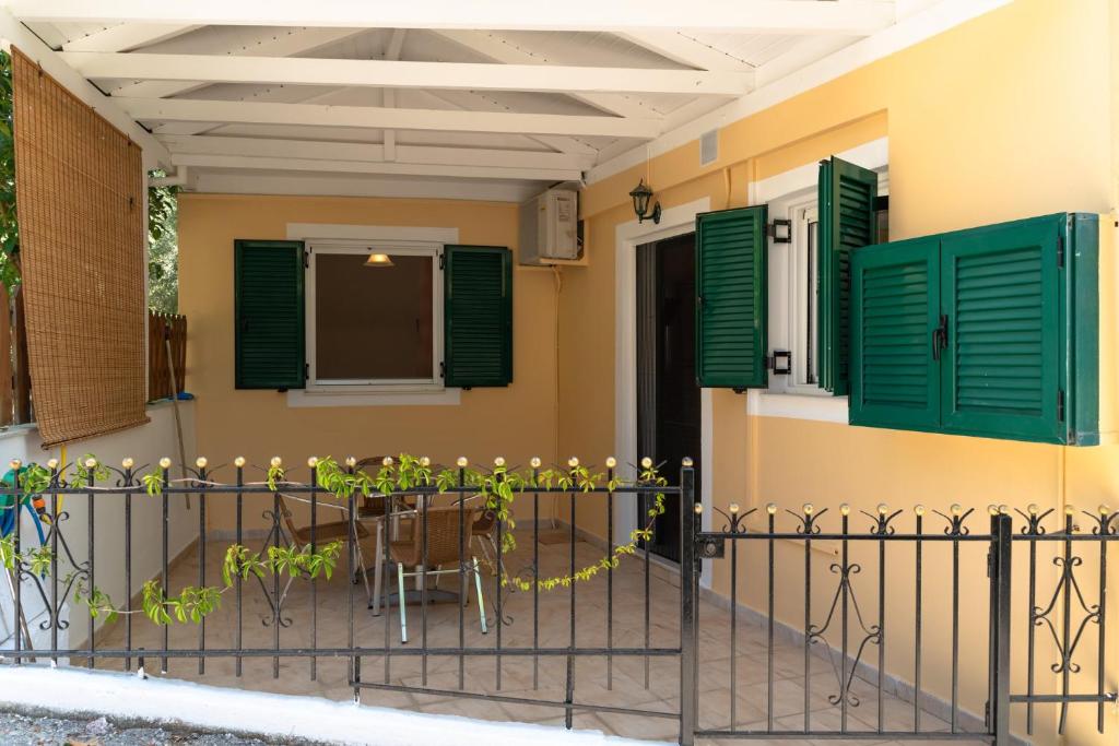 Balkón alebo terasa v ubytovaní Katerina Holiday Studios