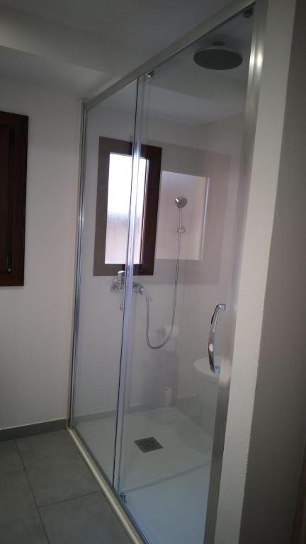 Koupelna v ubytování Apartament Forn d'ITA