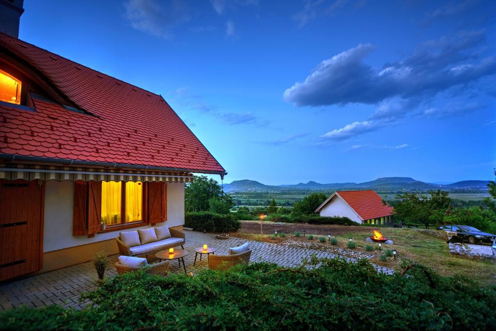 Táj a villa közelében