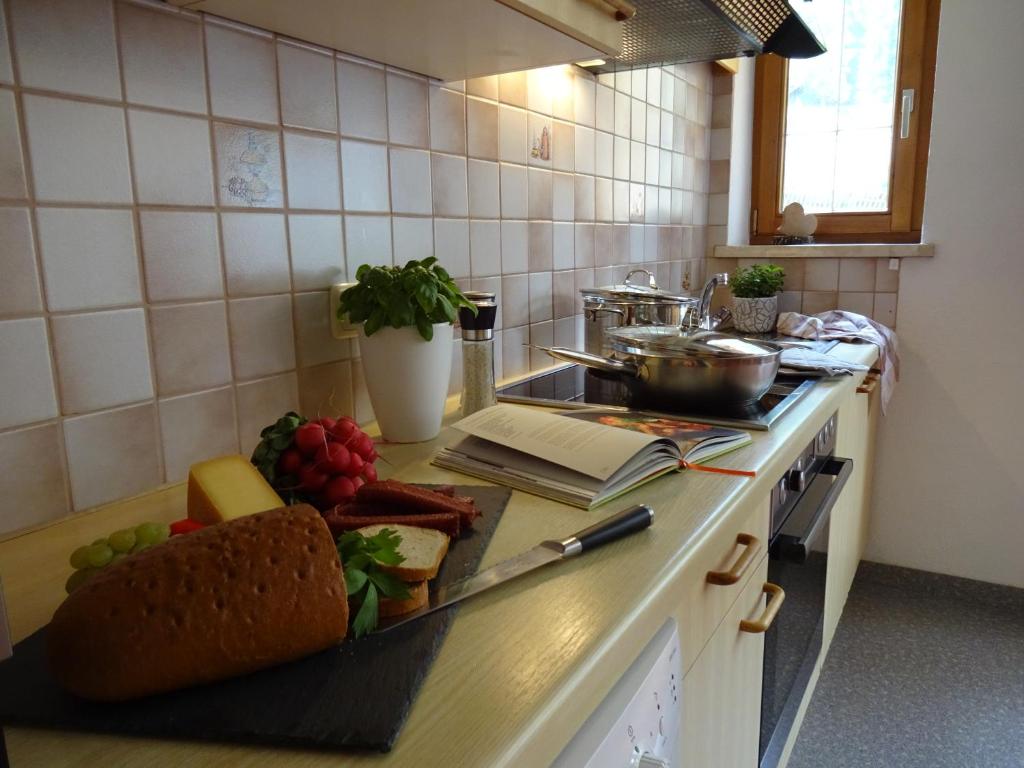 A kitchen or kitchenette at Sportapart Schweighofer Ski-in & Ski-out