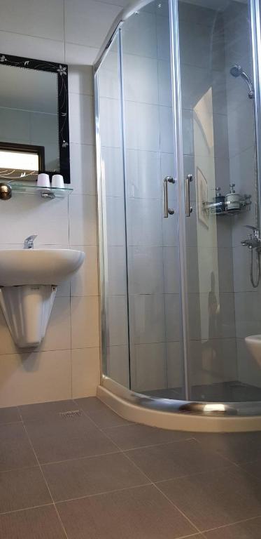 Koupelna v ubytování JiuZhiAn Apartment