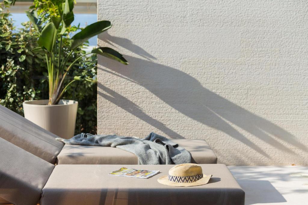 Posezení v ubytování Agapao Villas