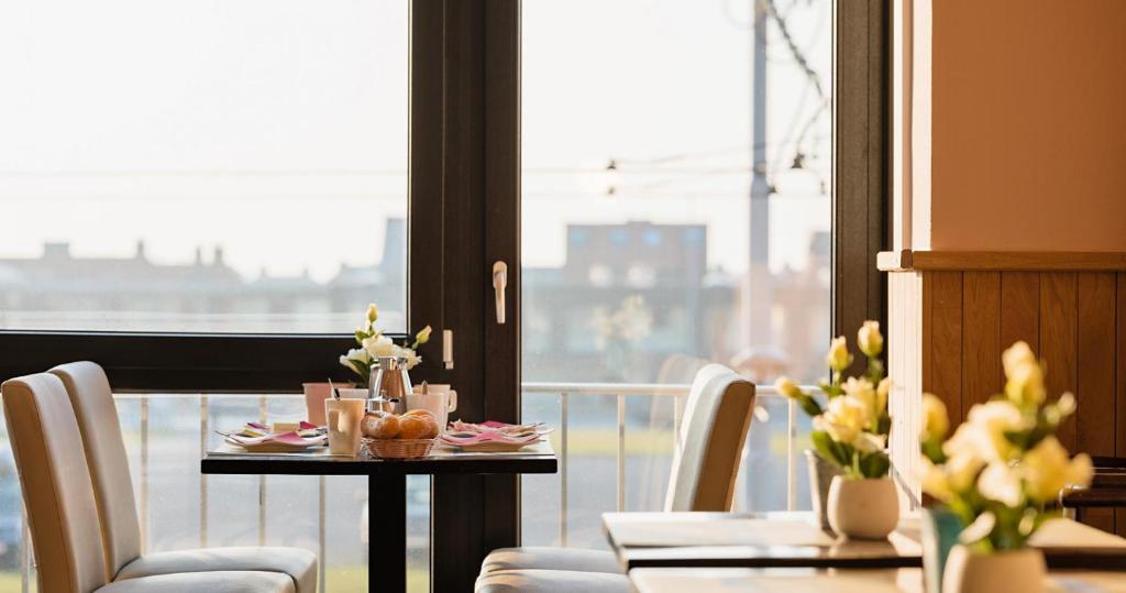 Posezení v ubytování Hotel De Zeebries
