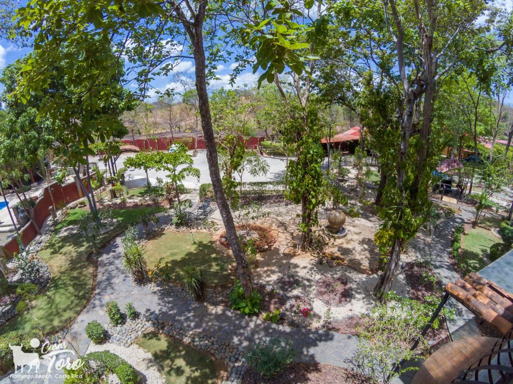 Zahrada ubytování Casas del Toro Playa Flamingo