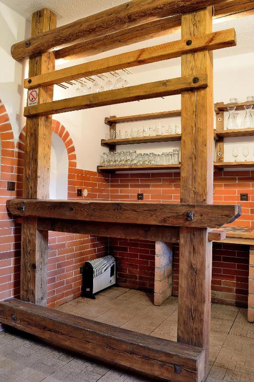 Kuchnia lub aneks kuchenny w obiekcie Apartmán s vinným sklepem Four Grapes