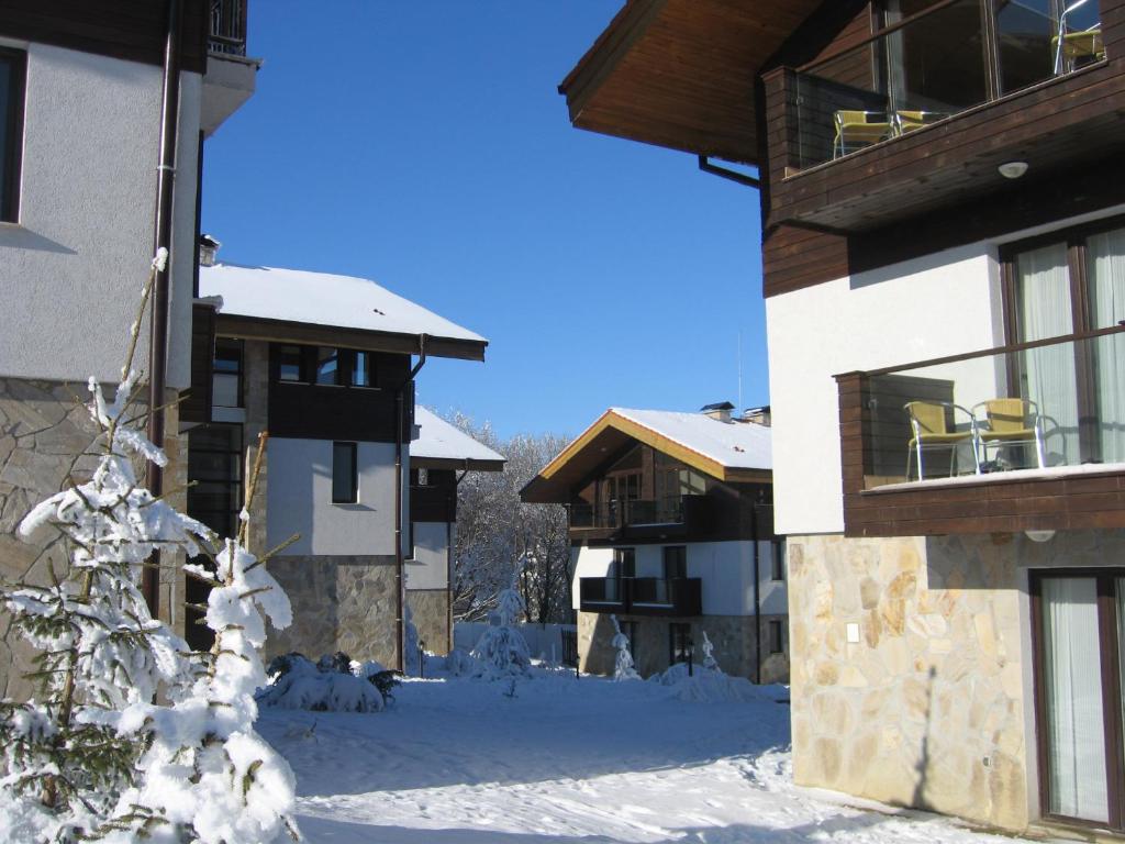 Chamkoria Chalets v zimě